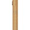 Ekena Millwork Olympic Block Rough Sawn Bracket w/ Offset Brace, Western Red Cedar, 6"W x 30"D x 34"H BKT0604X30X34OLY05RWR - alternate 3